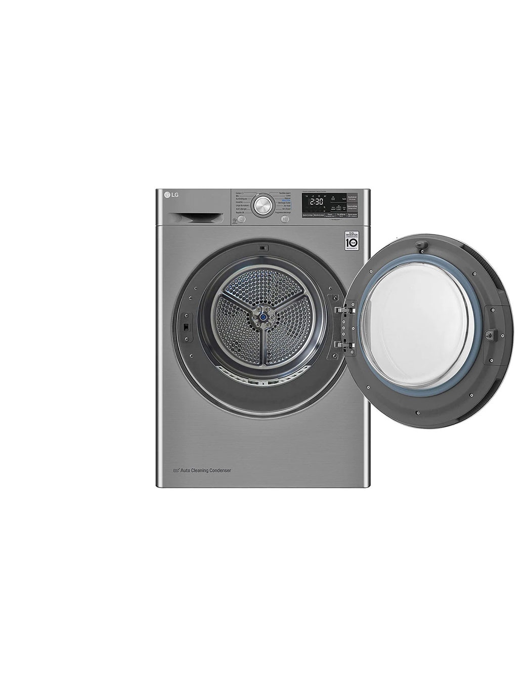 LG Clothes Dryer 9kg, Dual Inverter, Silver LG UAE