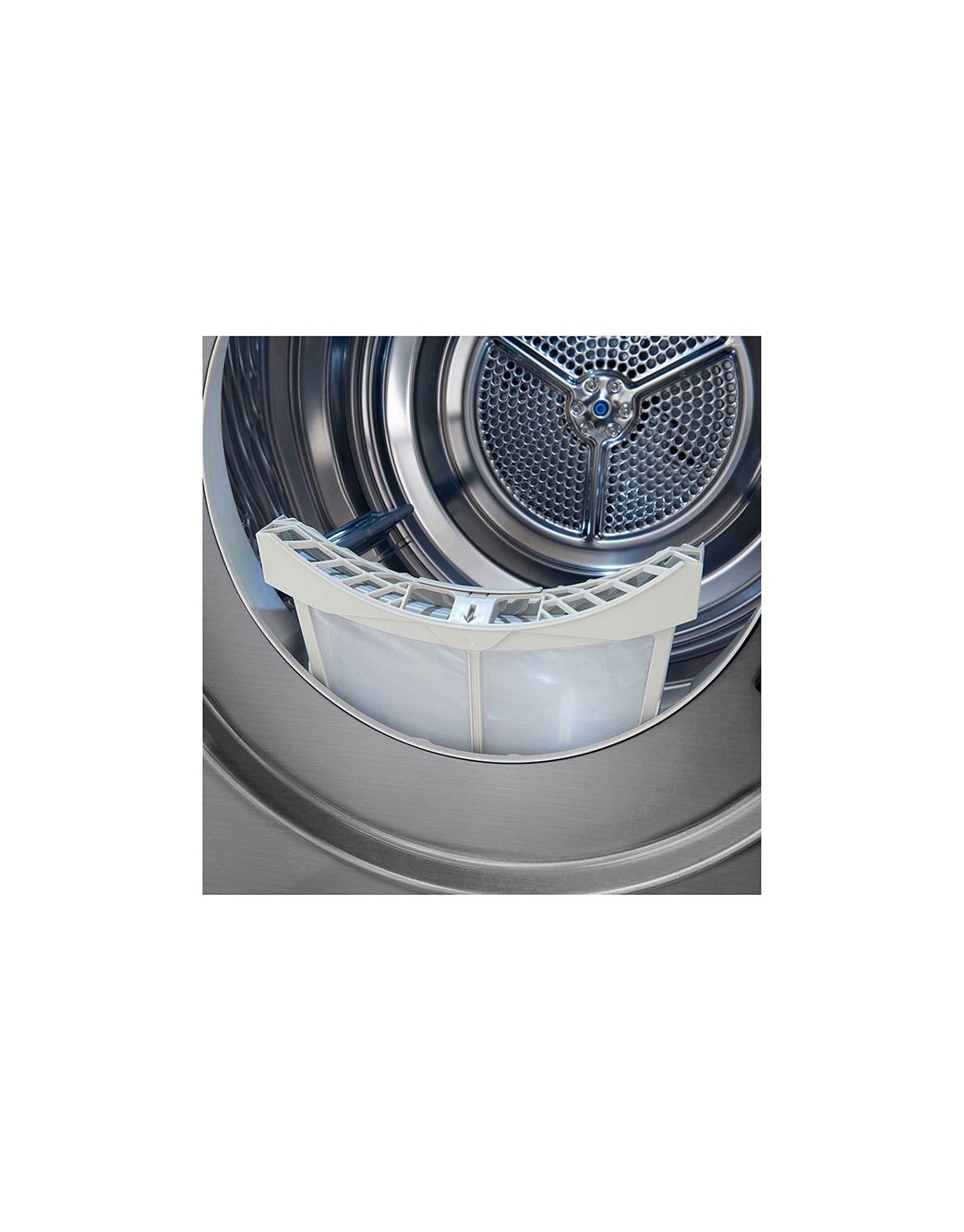 LG Clothes Dryer 9kg, Dual Inverter, Silver, RC90V9EV2W, RC90V9EV2W