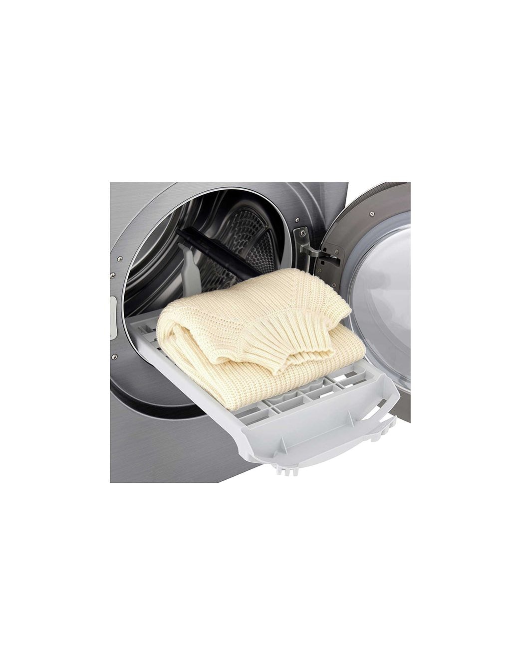 LG Clothes Dryer 9kg, Dual Inverter, Silver, RC90V9EV2W, RC90V9EV2W