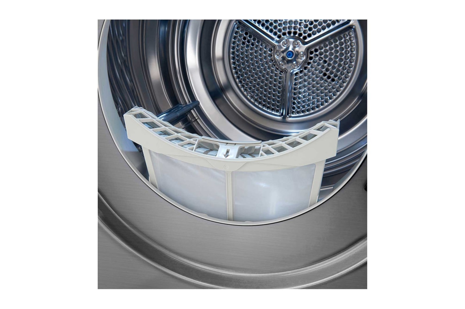 LG Clothes Dryer 9kg, Dual Inverter, Silver, RC90V9EV2W, RC90V9EV2W