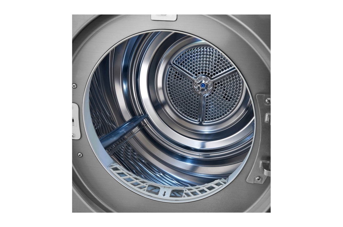 LG Clothes Dryer 9kg, Dual Inverter, Silver, RC90V9EV2W, RC90V9EV2W, thumbnail 6