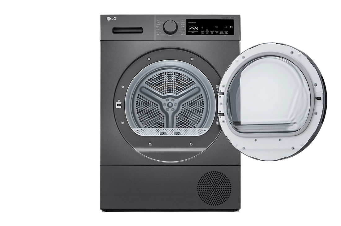 2023 LG Clothes Dryer, 8kg, Dark Silver LG UAE