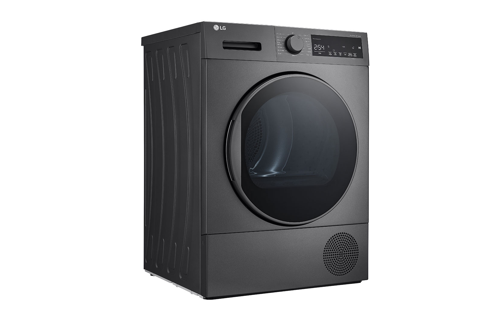 2023 LG Clothes Dryer, 8kg, Dark Silver LG UAE