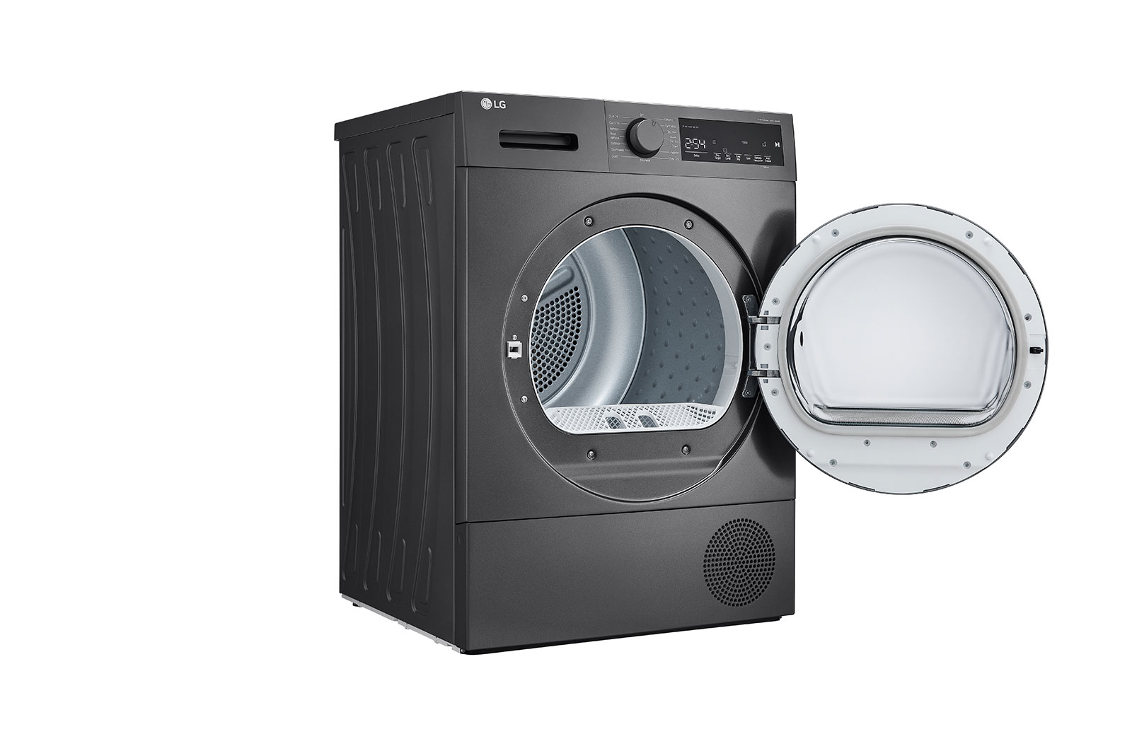 2023 LG Clothes Dryer, 8kg, Dark Silver LG UAE