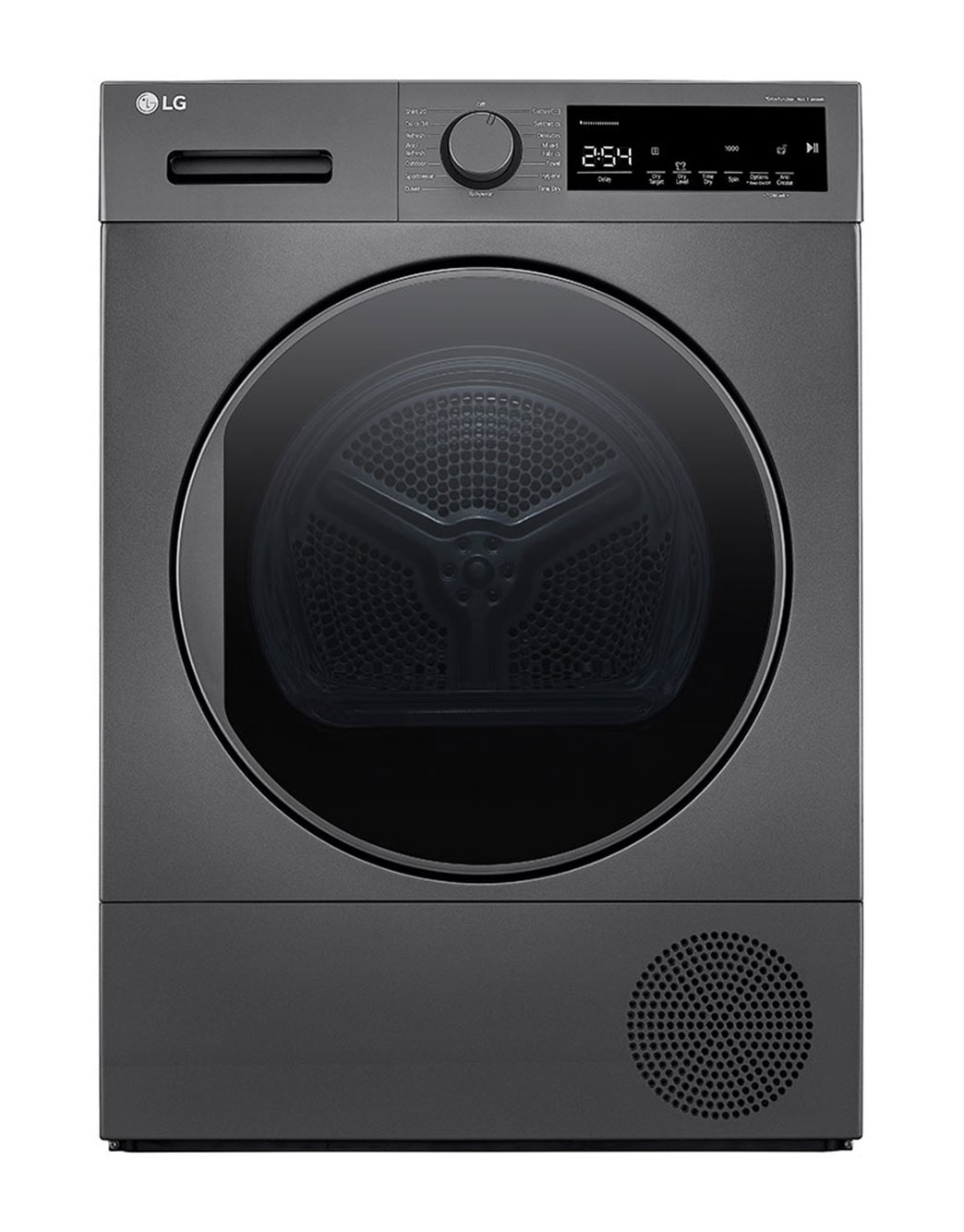 2023 LG Clothes Dryer, 8kg, Dark Silver LG UAE