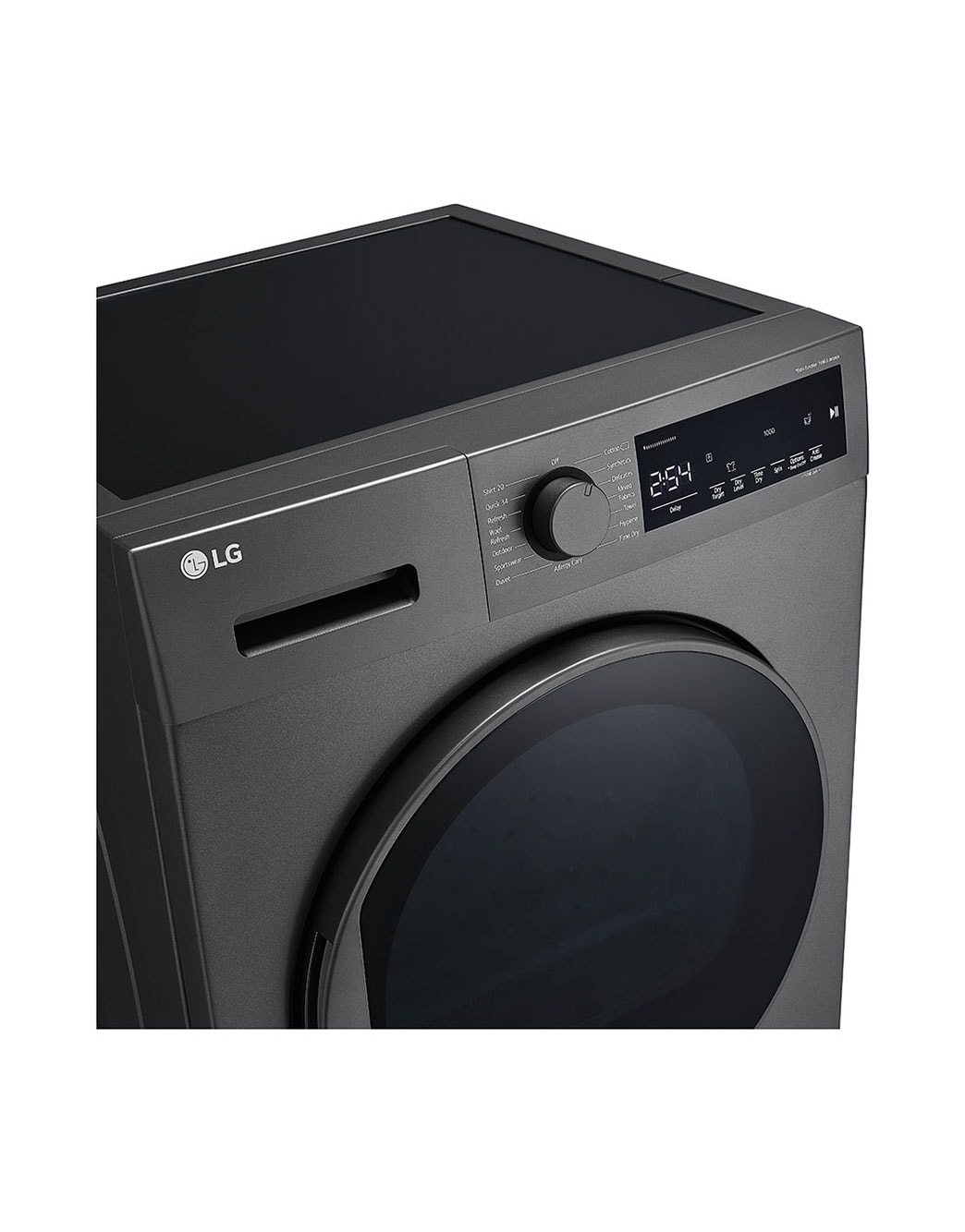 2023 LG Clothes Dryer, 8kg, Dark Silver LG UAE