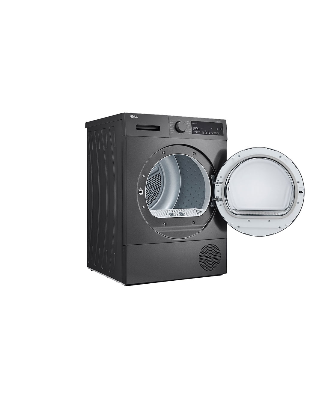 2023 LG Clothes Dryer, 8kg, Dark Silver LG UAE