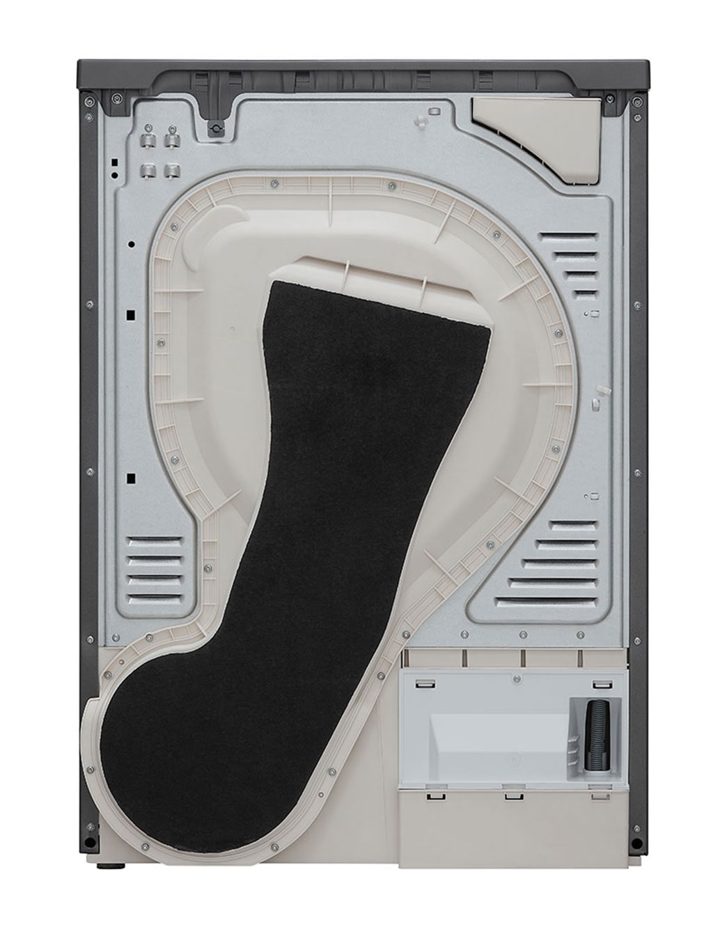 2023 LG Clothes Dryer, 8kg, Dark Silver LG UAE