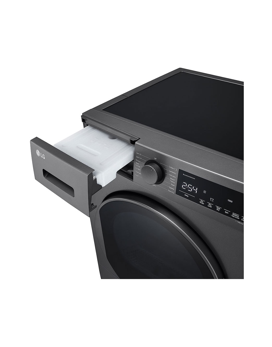 2023 LG Clothes Dryer, 8kg, Dark Silver LG UAE