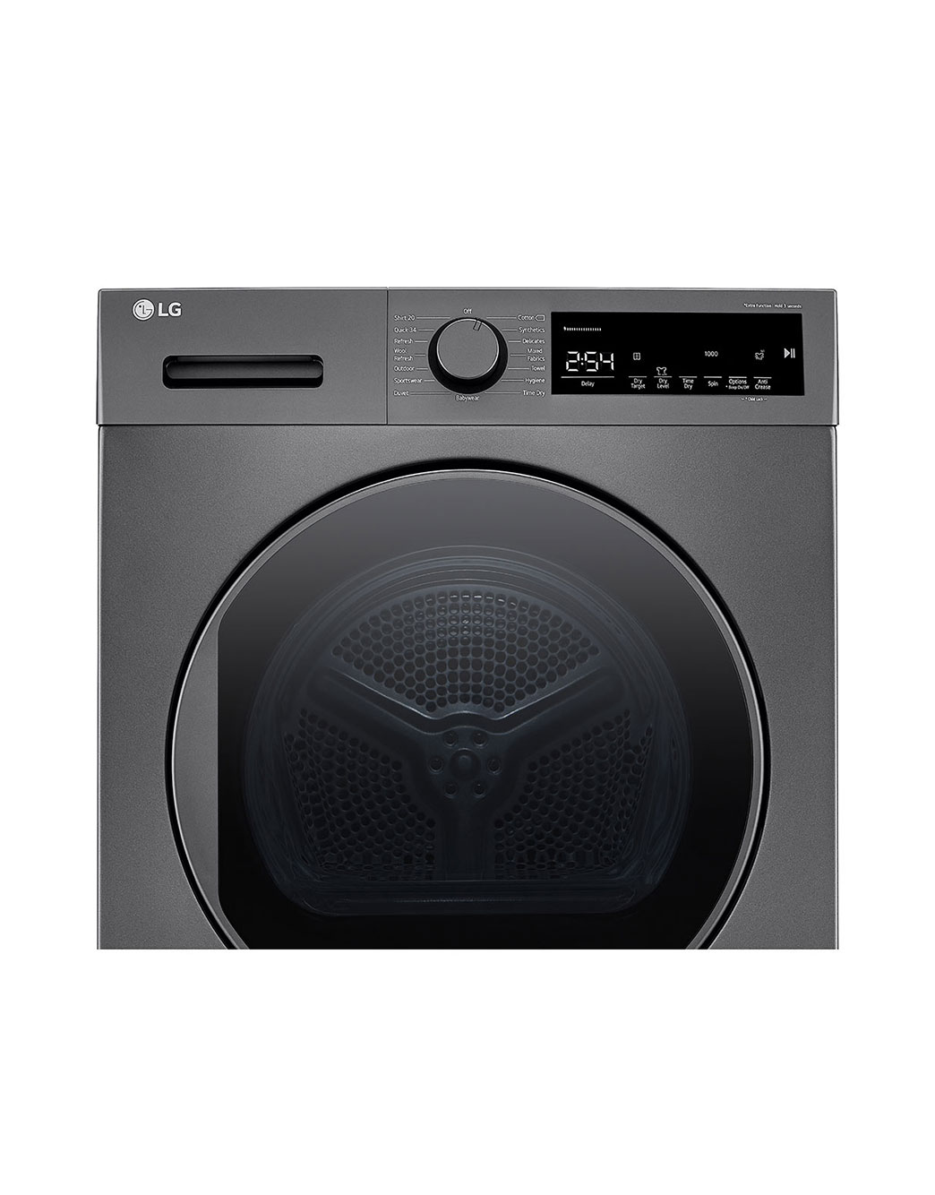 2023 LG Clothes Dryer, 8kg, Dark Silver LG UAE