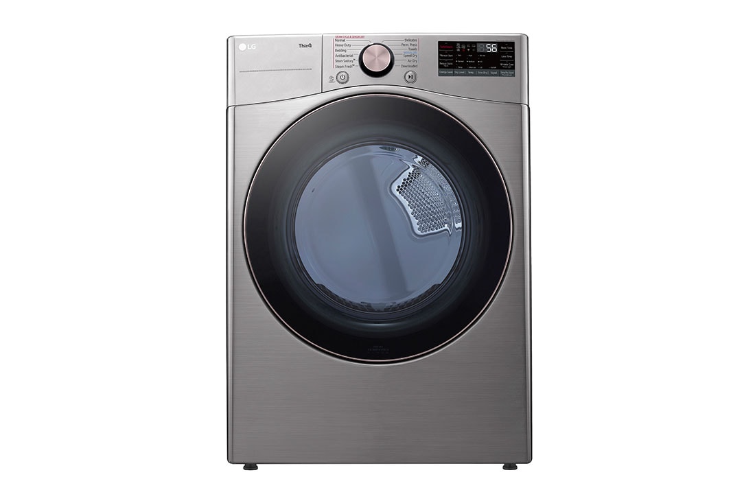 LG  LG 16Kg Dual Inverter Heat Pump™ Dryer, front view, RH16U8EVCW
