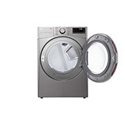 LG  LG 16Kg Dual Inverter Heat Pump™ Dryer, Front view with door open, RH16U8EVCW, thumbnail 2