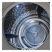LG 2024 LG Dual Inverter Dryer, Sensor Dry, Allergy Care, Drum Care, ThinQ (Wi-Fi) Platinum Color, drum capacity view, RH10V9PV2W, thumbnail 7