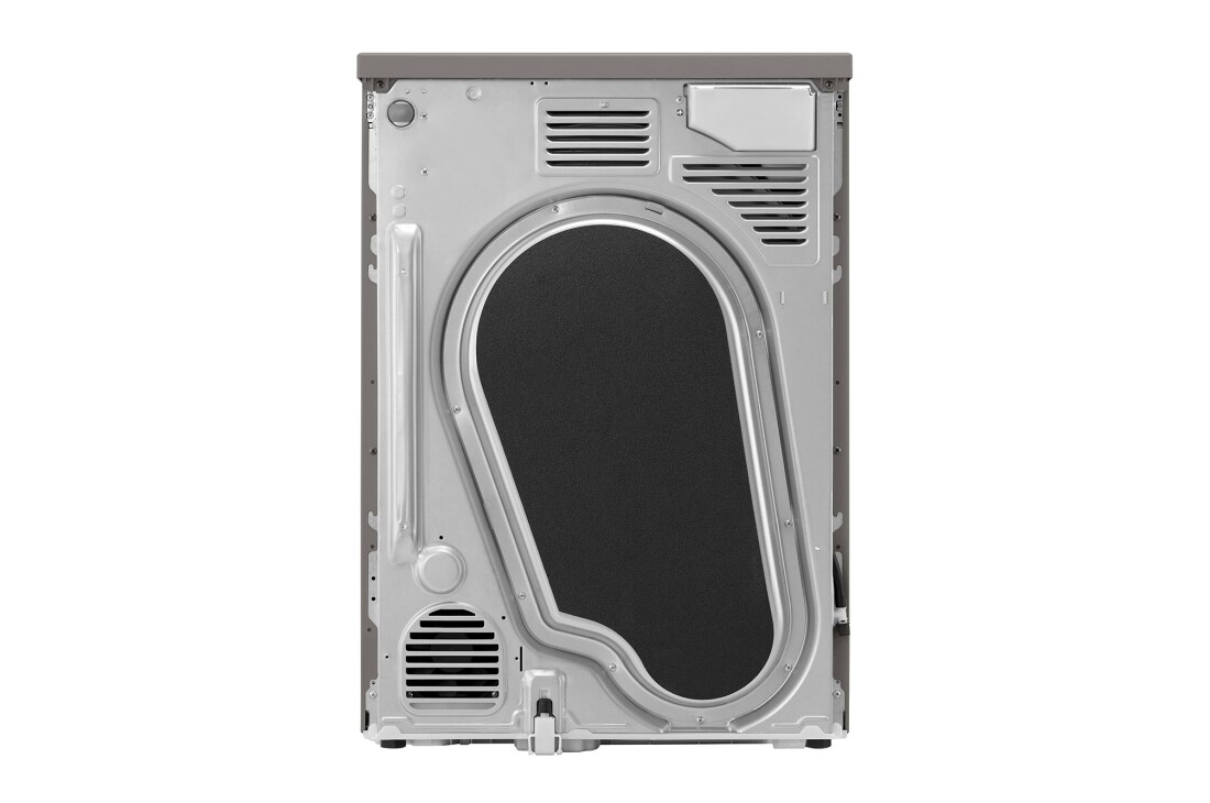 LG 2024 LG Dual Inverter Dryer, Sensor Dry, Allergy Care, Drum Care, ThinQ (Wi-Fi) Platinum Color, rear view, RH10V9PV2W, thumbnail 13