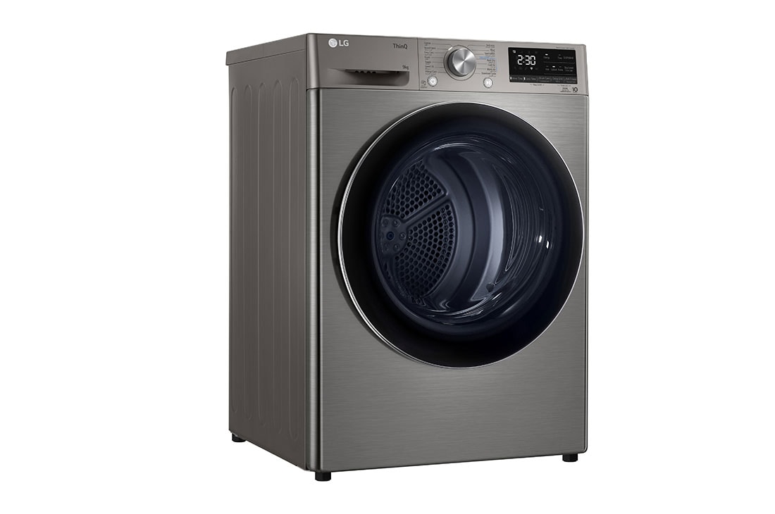 LG Energy Saving Heat Pump Clothes Dryer, 9kg, 2024, Right-View, RH90V5PVTN, thumbnail 6