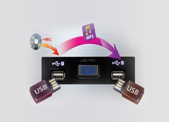 Dual USB Recording & Playback