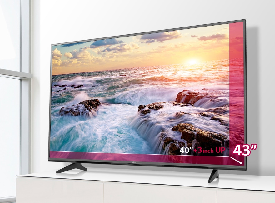 BIGGER SCREEN, BIGGER EXPERIENCE