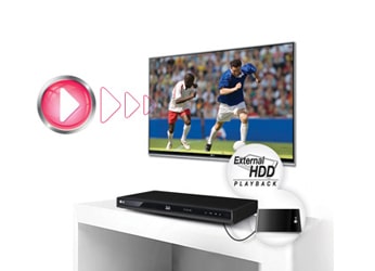 EXTERNAL HDD PLAYBACK