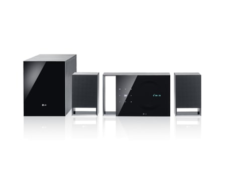 LG 3D Blu-ray Disc Playback 2.1 Stylish Floating Design Home Cinema System with LG Smart TV, BH5320F
