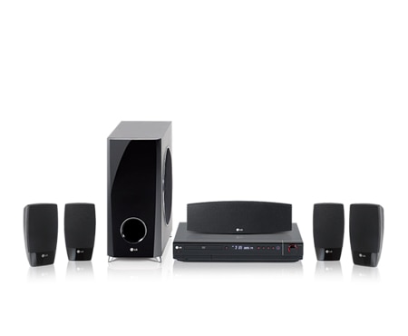 LG 5.1 DVD Home Cinema System, HT503SH