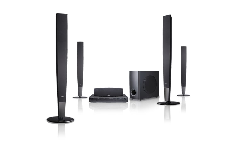 LG 5.1 DVD Home Cinema System, HT503TH, thumbnail 1
