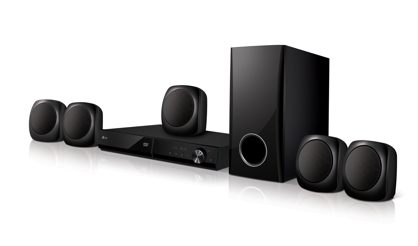 Lg 5.1 dvd player with sales inbuilt amplifier