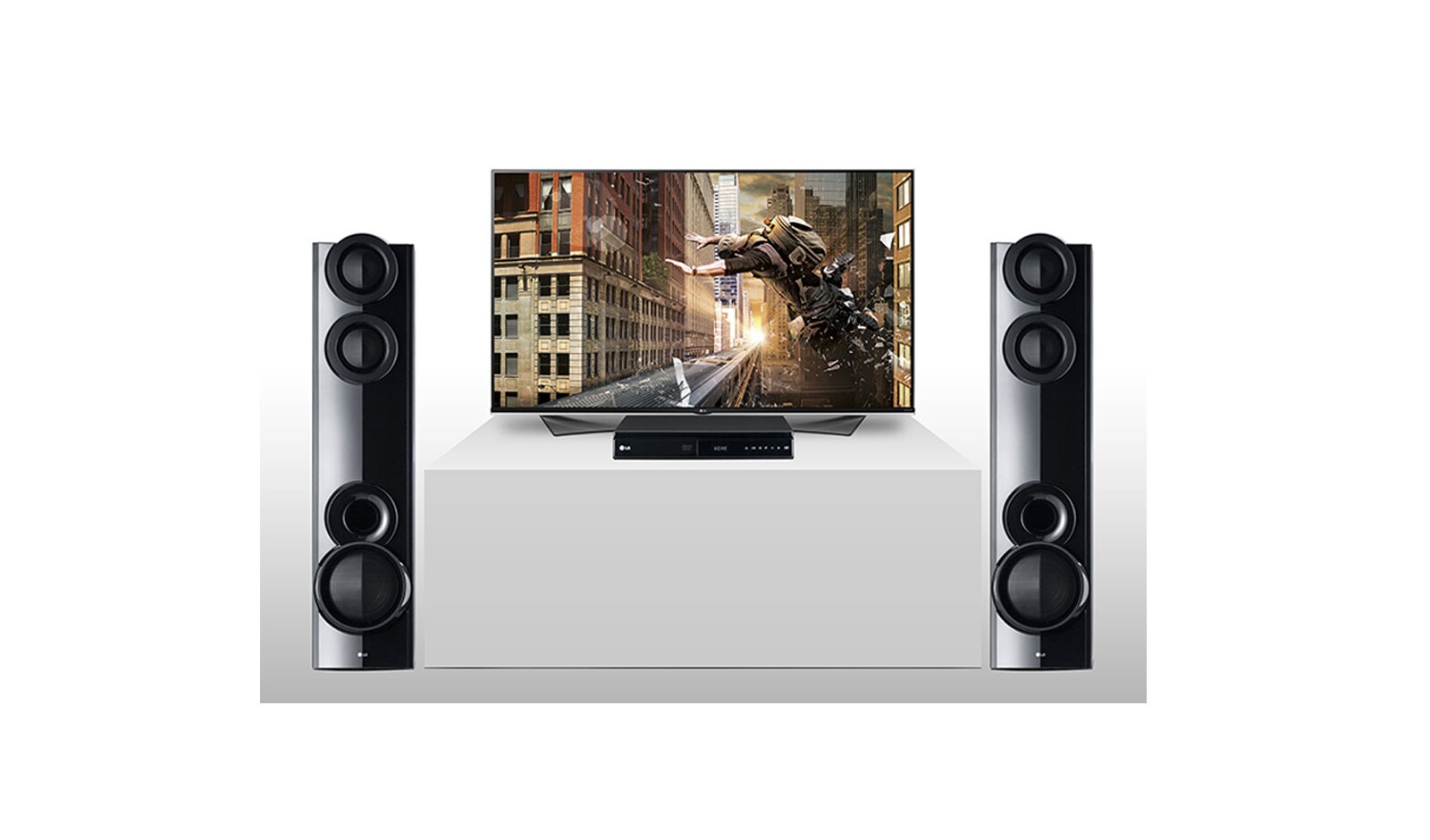 LG 1000W 4.2Ch DVD Home Theater System LG UAE