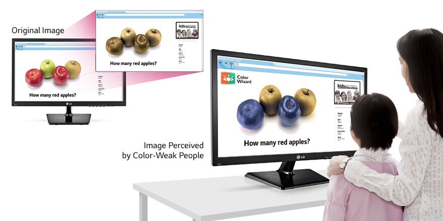 معالج اللون