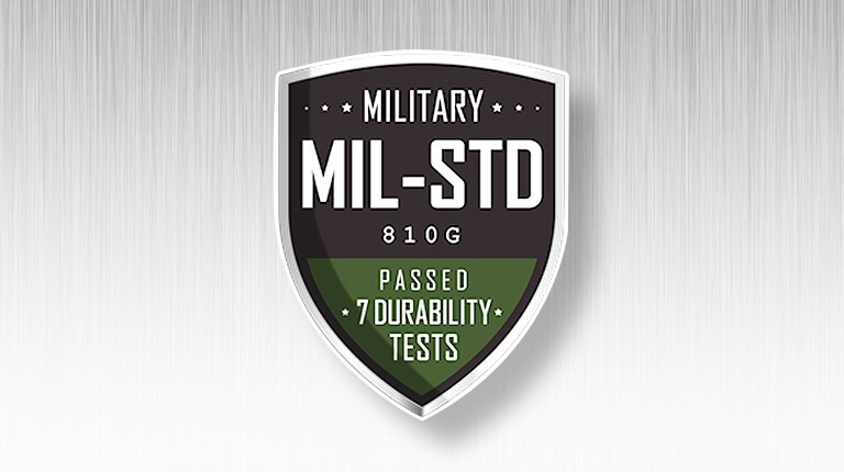 The full metal body of gram passed  the demanding MIL-STD-810G military standard of durability and reliability