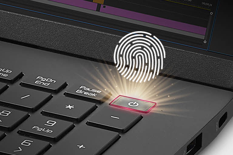 All-In-One Power button offering Power and Security at Your Fingertips