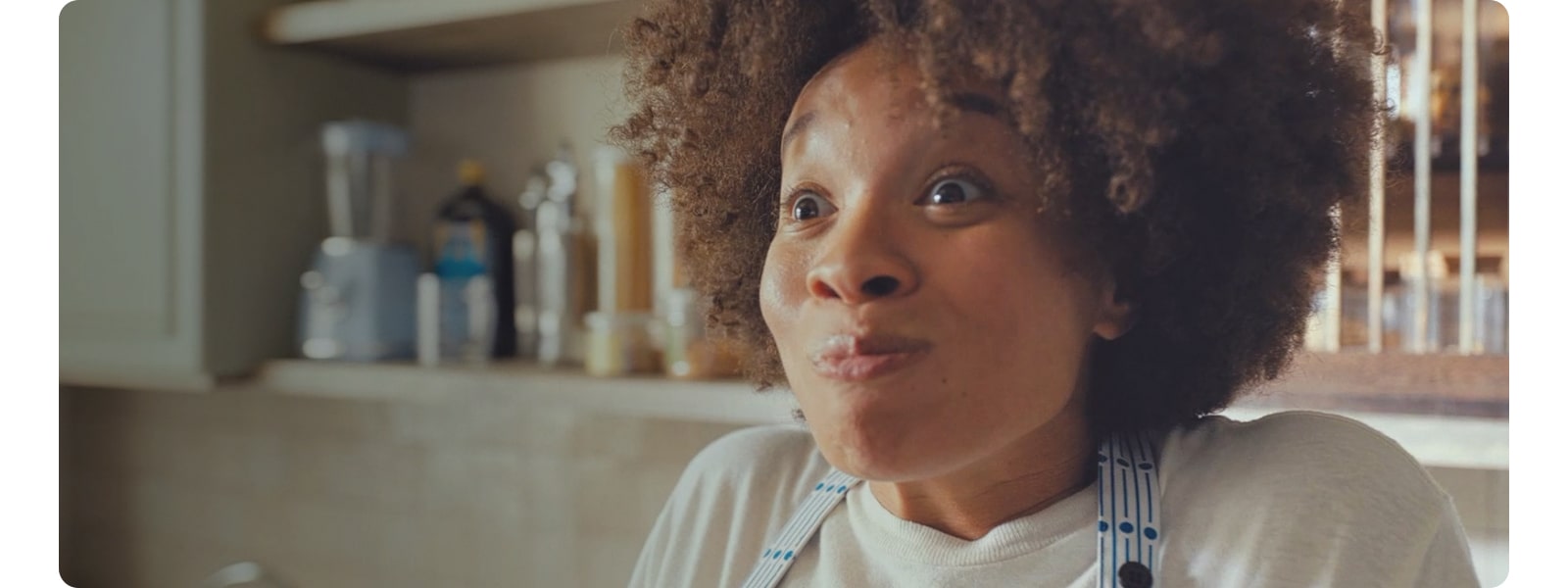 Woman tidying up and care for clothing