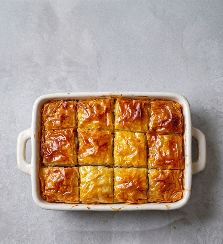 AI-generated image of a goulash dish.	