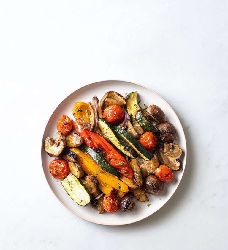 AI-generated image of a Grilled vegetables dish.