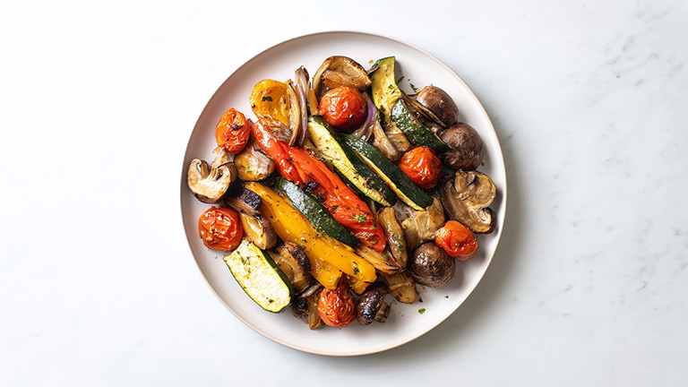 AI-generated image of a Grilled vegetables dish.