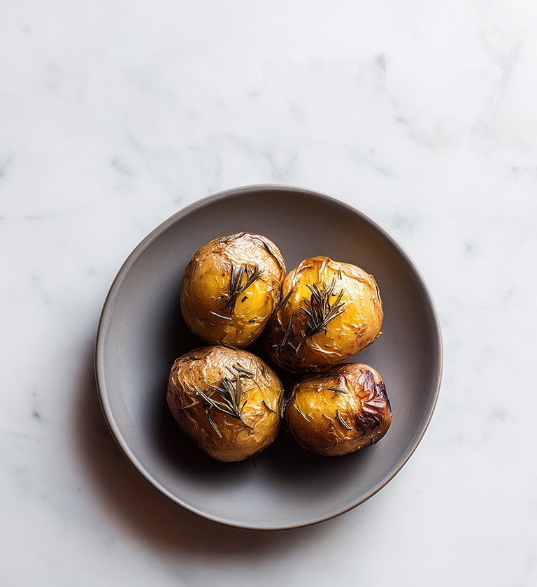 AI-generated image of a Roast potatoes dish.