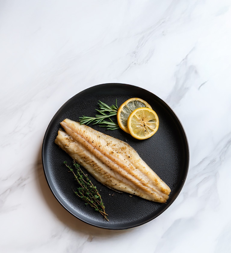 AI-generated image of a Trout dish.