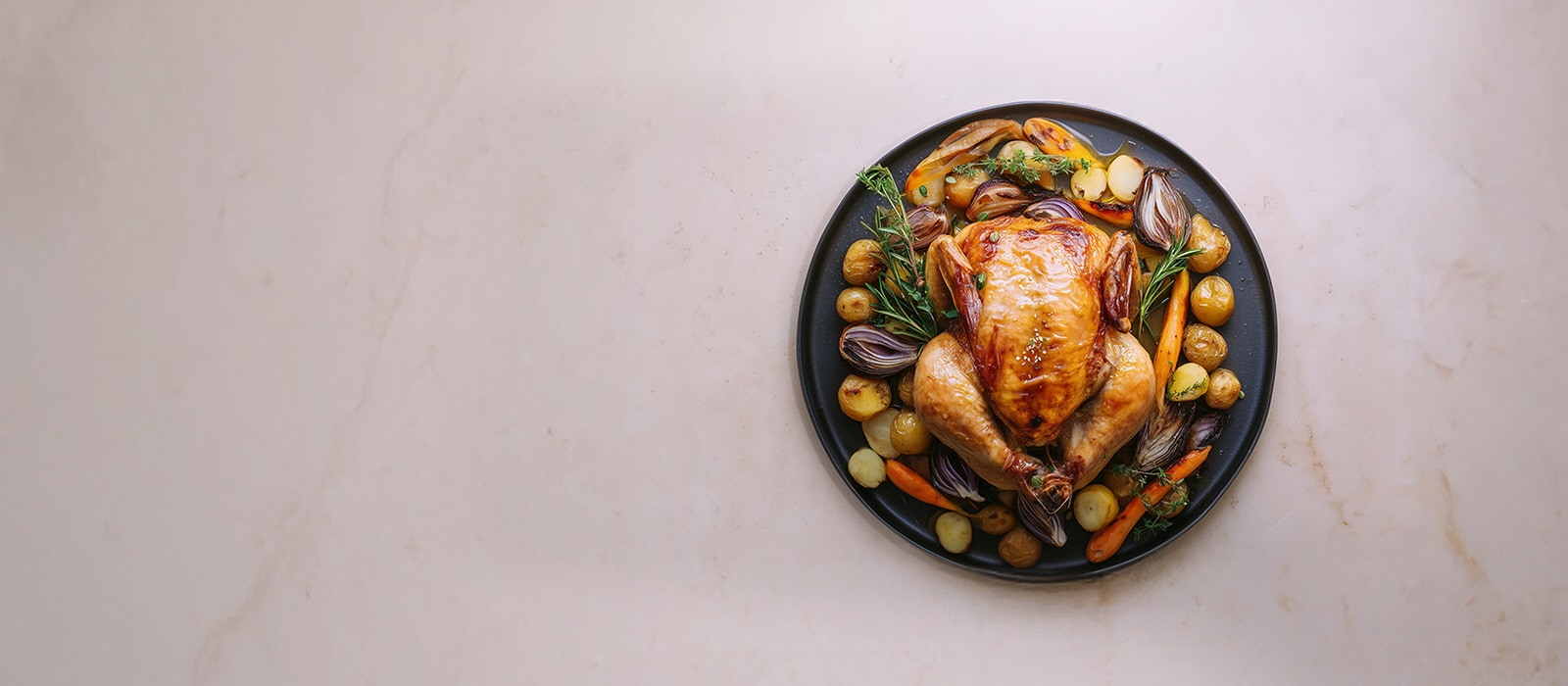 AI-generated image of a Whole chicken dish.