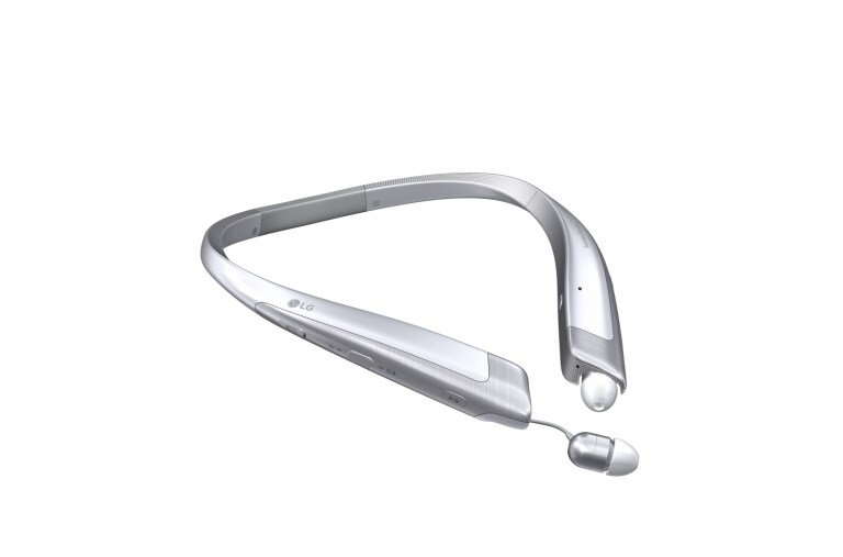 LG TONE PLATINUM™ Wireless Stereo Headset - Silver, HBS-1100, thumbnail 2