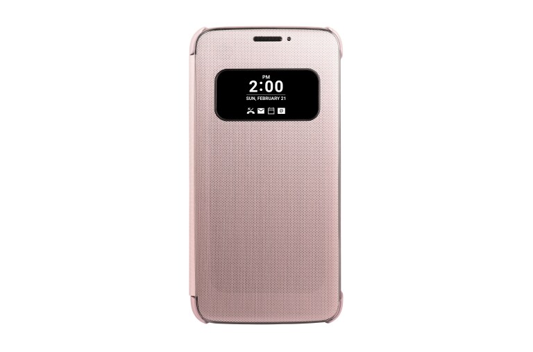 LG G5 Quick Cover - Pink, CFV-160, thumbnail 1