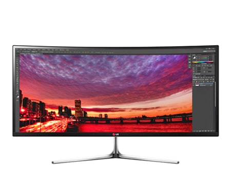 LG 21:9 المنحني فائقة واسعة مونيتور 34UC97, 34UC97