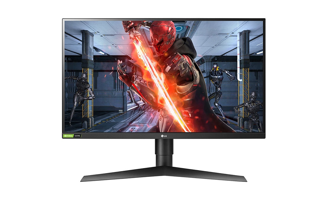 LG Gaming Monitor 27 Inch 144Hz Refresh Rate Class UltraGear™ Nano IPS 1ms and HDR10 Gaming Monitor With G-Sync® Compatibility, 27GL850-B