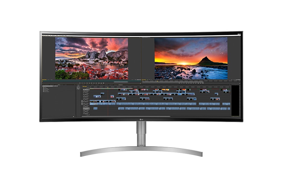 LG Curved UltraWide™ Monitor with HDR10, 38WK95C-W, thumbnail 2
