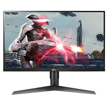 LG 27 Inch Gaming Monitor, Full HD (1920 x 1080), HDR10 Monitor With IPS Display, 144Hz Refresh Rate, 1ms MBR1