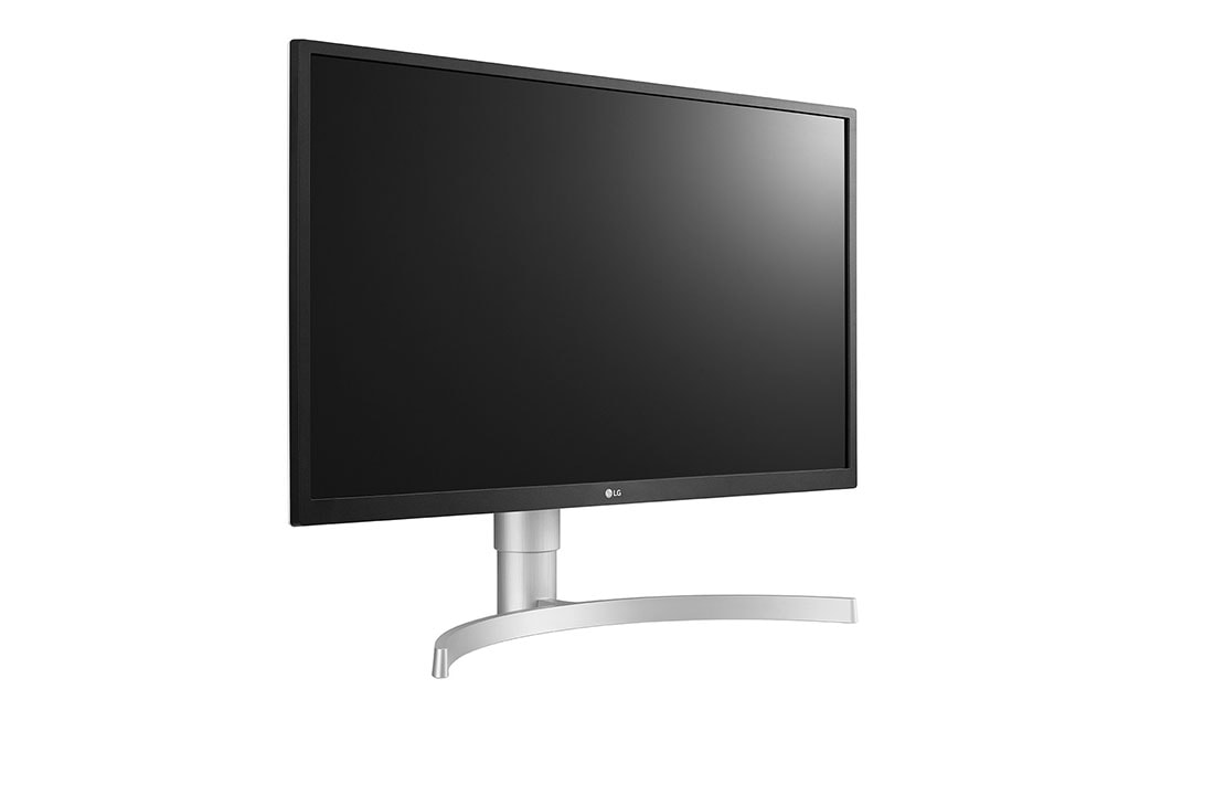 LG 27 Inch 4K UHD Monitor (3840 X 2160) IPS Display With HDR10, Silver White, Ergonomic Monitor, 27UL550-W, thumbnail 4