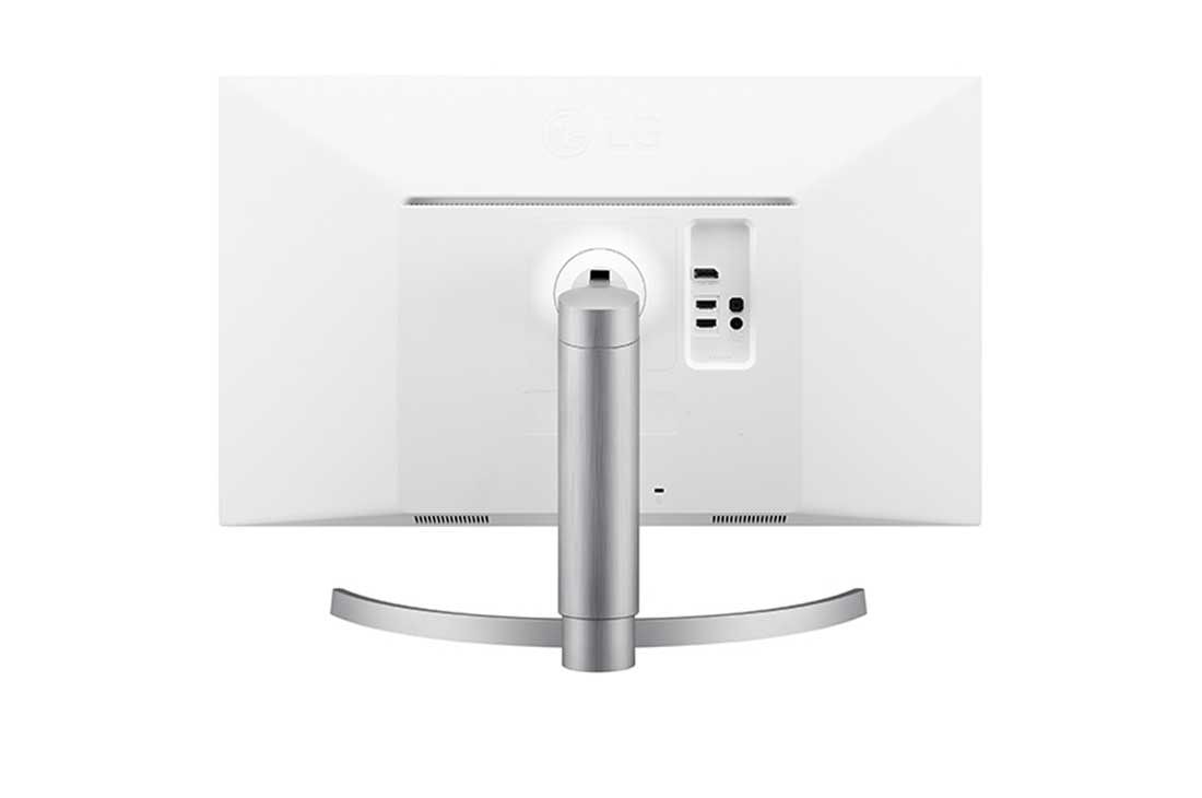 LG 27 Inch 4K Gaming Monitor, Ergonomic Monitor, UHD (3840 X 2160) IPS Display With VESA HDR400, Silver White, 27UL650-W, thumbnail 6