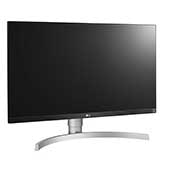 LG 27 Inch 4K Gaming Monitor, Ergonomic Monitor, UHD (3840 X 2160) IPS Display With VESA HDR400, Silver White, 27UL650-W, thumbnail 3