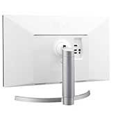 LG 27 Inch 4K Gaming Monitor, Ergonomic Monitor, UHD (3840 X 2160) IPS Display With VESA HDR400, Silver White, 27UL650-W, thumbnail 7