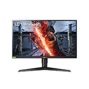 LG UltraGear 27 Inch FHD IPS 1ms 240Hz Refresh Rate, G-Sync Compatibility, HDR10 Monitor, 3-Side Virtually Borderless Gaming Monitor, 27GN750-B, thumbnail 1
