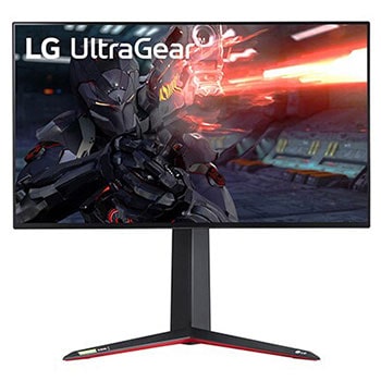 LG 27 Inch UltraGear Gaming Monitor, 4K UHD Nano IPS 1ms Monitor With 144Hz Refresh Rate, G-Sync Compatibility, and an Adjustable Stand1