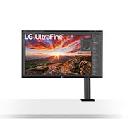 LG 32 Inch UltraFine™ Display Ergo Monitor, UHD 4K IPS Display, HDR10, USB Type-C, Black, LG 32UN880-B 32 Inch UltraFine™ Display Ergo 4K HDR10 Monitor, 32UN880-B, thumbnail 2